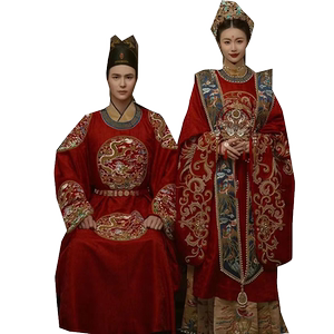 明制汉服婚服2022新款凤冠霞帔