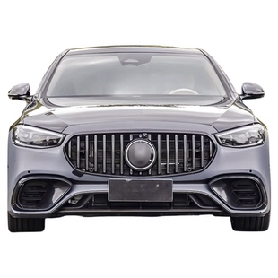 21-23款奔驰S级W223 S400改装S63AMG S450 迈巴赫包围前后杠裙边