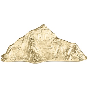 珠穆朗玛峰 雪山金山银山景德镇青白釉瓷器家居摆件精致伴手礼