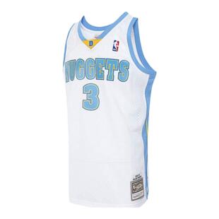 掘金队艾佛森06-07赛季NBA官方MN复刻3号球衣SW球迷版