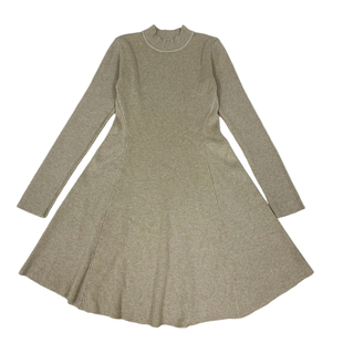 白色打底中长款毛衣裙女秋冬内搭针织连衣裙修身显瘦小个子a字裙