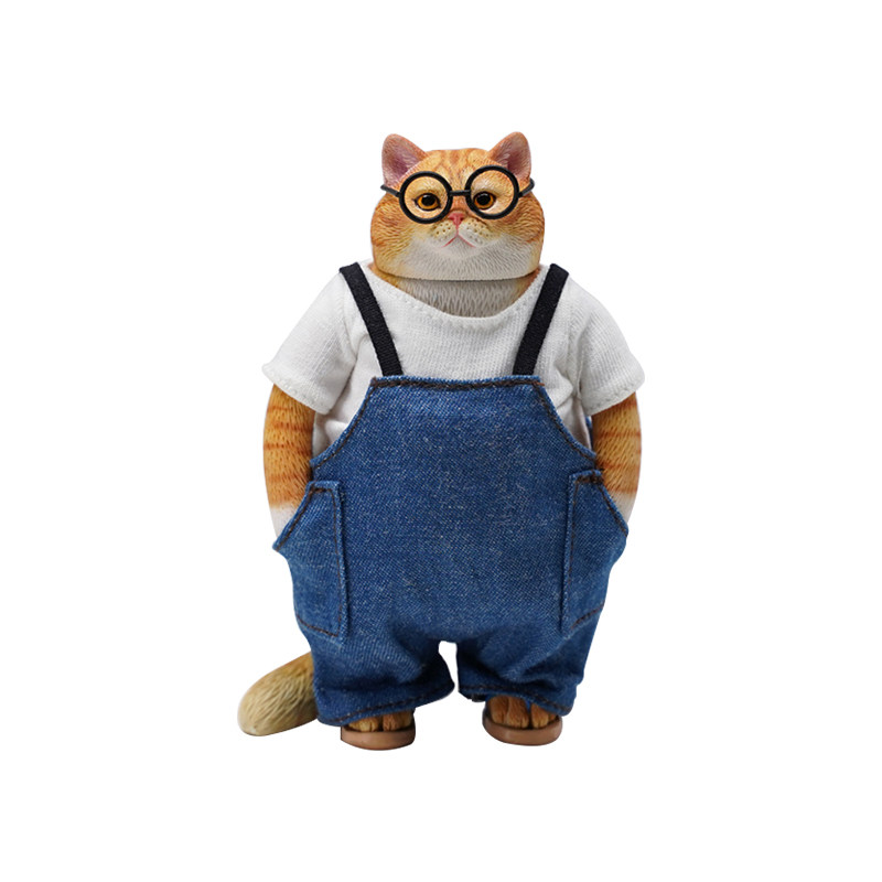 【JXK官方店】猫咪可动潮玩手办