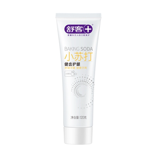 舒客舒克牙膏清新口气柠檬小苏打亮白护齿亮齿白红花清火防蛀固齿