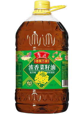 【鲁花直销】香飘万家5l低芥酸