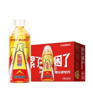 东鹏特饮维生素功能饮料加班熬夜抗疲劳饮料饮品500ml*24瓶