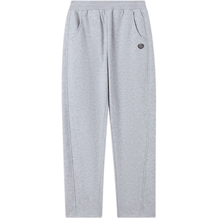 eland kids衣恋童装男女童休闲裤春秋运动学院风刺绣松紧腰裤子