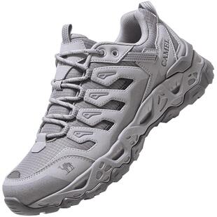 骆驼男鞋魔岩2.0户外登山鞋2025秋季新款女徒步鞋厚底休闲运动鞋