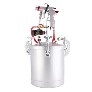 水包水多彩喷枪家具彩钢瓦喷漆枪水包砂专用压力桶乳胶漆喷涂工具