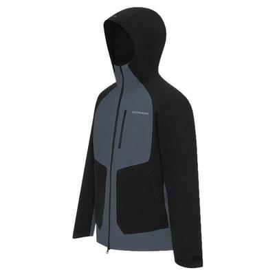 户外防风透汽三合一鹅绒冲锋衣女