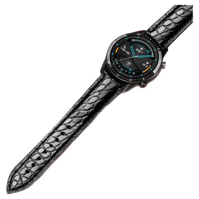 华为鳄鱼真皮手表带Watch5GT4Pro