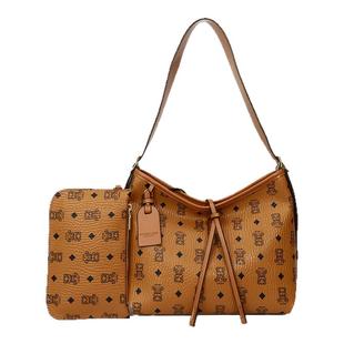 大容量复古托特包包女2025新款时尚休闲购物袋轻奢通勤腋下斜挎包