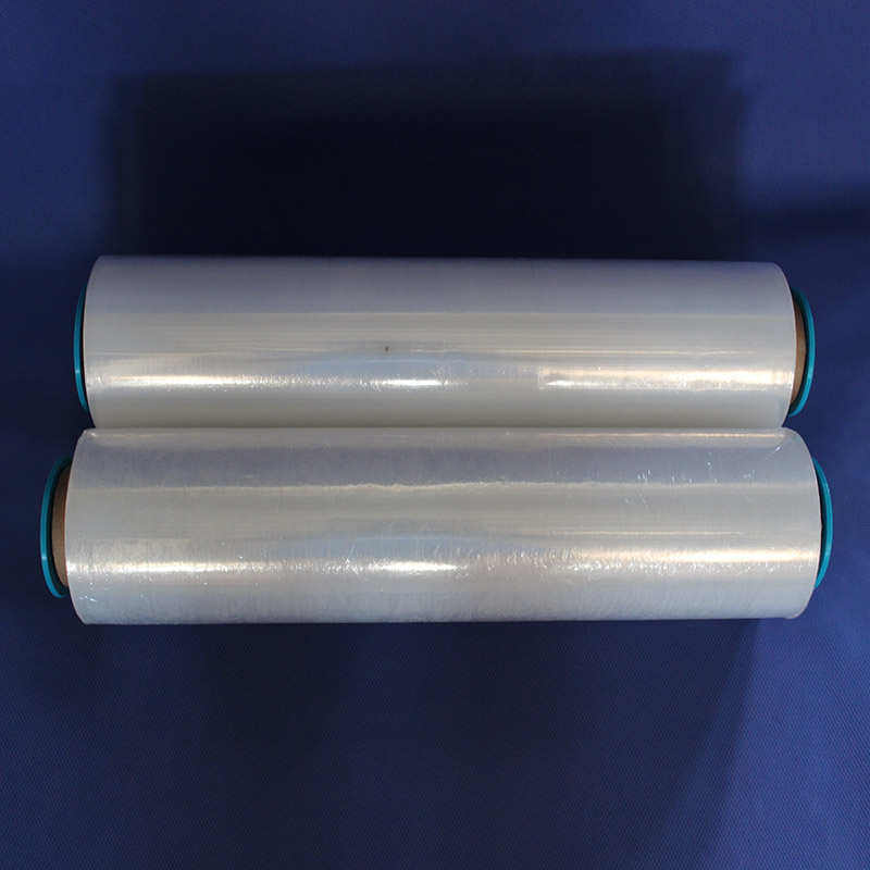25cm透明膜PE膜缠绕膜工业用打包膜保鲜膜塑料包装膜薄膜拉伸膜
