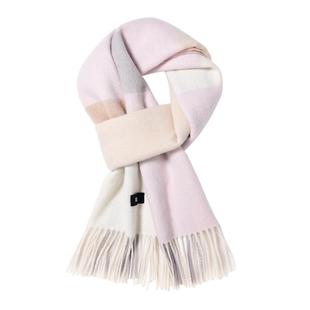 HLA/海澜之家围巾女士纯羊毛冬季新款保暖防寒围脖214情人节礼物