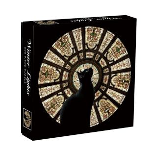 2026新年教堂猫拼图正版500片成人治愈系猫咪装饰画高级复古礼物