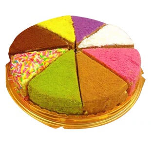 俄罗斯风味正品玛丽亚提拉米苏黄奶油可可八拼西式糕点八寸700克