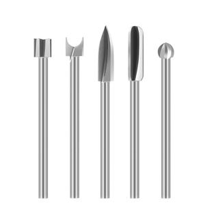 牙机雕刻刀头宝剑型雕刻刀头文玩核桃微刻刀木工雕刻电动工具配件