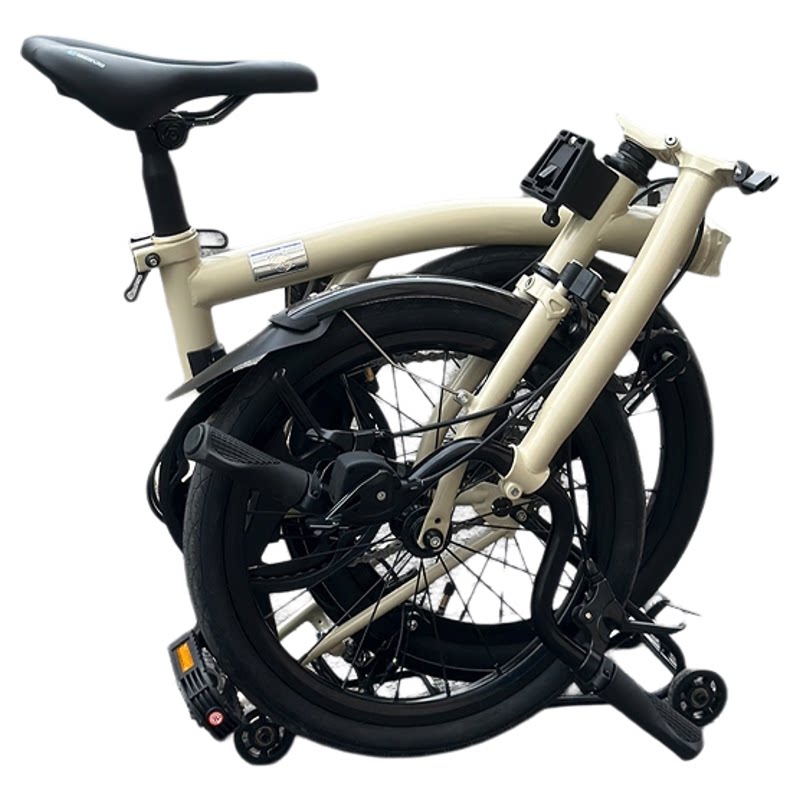 Beky佰客折叠自行车Bike's先锋版16寸国布三折叠车6速自行车