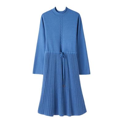 恒源祥新款含羊毛连衣裙