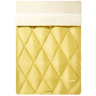 北山狼睡袋成人户外露营加绒加厚款便携式办公室午休双人被子两用