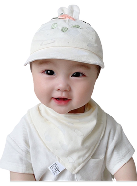 婴幼儿宝宝春夏胎帽透气凉帽