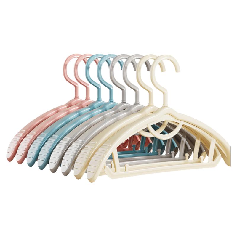 宽肩无痕衣架家用挂衣防滑防肩角衣撑晾衣架护衣架子衣柜衣服挂架