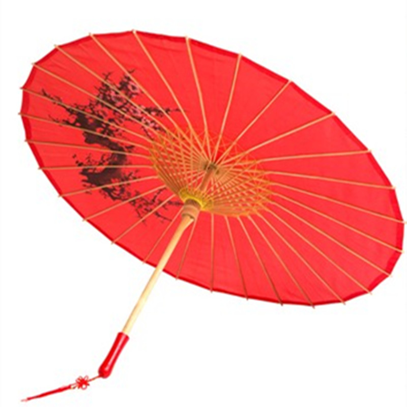 艺蕴工艺伞舞蹈汉服女旗袍走秀表演绸布伞古典中国风拍照道具演出