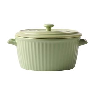 墨色陶瓷装猪油罐耐高温家用密封大号存油荤油罐子大容量储油容器