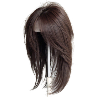 不用戴发网假发女片头顶补发增发量蓬松一片式高层次锁骨发全头套