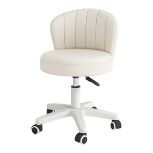 万向轮凳子升降旋转靠背椅子家用化妆办公椅学生宿舍电脑椅美甲凳