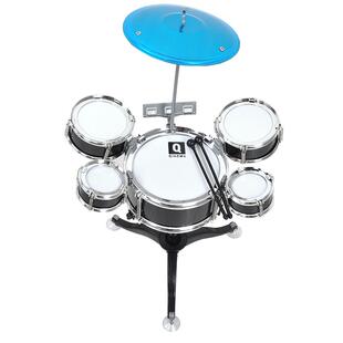 俏娃架子鼓儿童玩具初学者敲打鼓乐器2岁男孩爵士鼓家用宝宝专用3