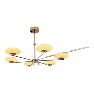 中古包豪斯客厅吊灯法式奶油大气家用主灯设计师艺术个性灯具