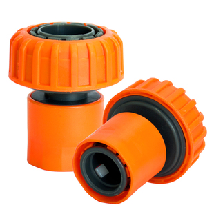 1寸水管通水接头 塑料卡扣式活接头一寸软管通水头水枪快速奶嘴接