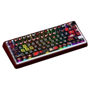 雨宫莲四面透键帽PBT热升华键盘帽68/87/98/108键K845 ace68pro