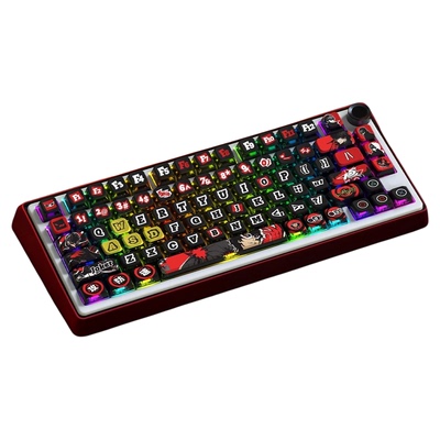 雨宫莲四面透PBT热升华键盘键帽