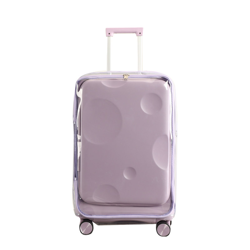 适于卡拉羊前开盖拉杆箱保护套免拆行李箱旅行箱防尘套20/24/28寸