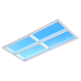青晴空灯自然光明装超薄客厅卧室吸顶灯创意2026新款蓝天窗天空灯