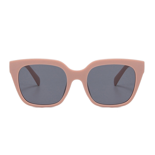 方形嫩粉色墨镜女高级感ins网红太阳镜2025新太阳眼镜潮大框显瘦