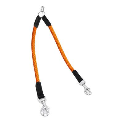 BEAUGO狗牵引绳双头绳一拖二遛狗