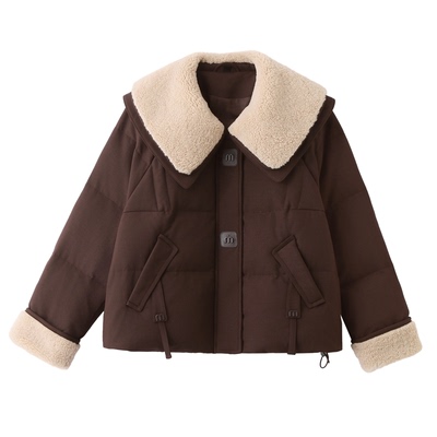 2025新款高品质羽绒服短款休闲