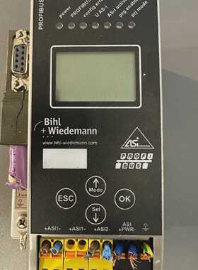 BihlWiedemann ASi-3 PROFIBUS Gateway / BWU 1777  2-Master