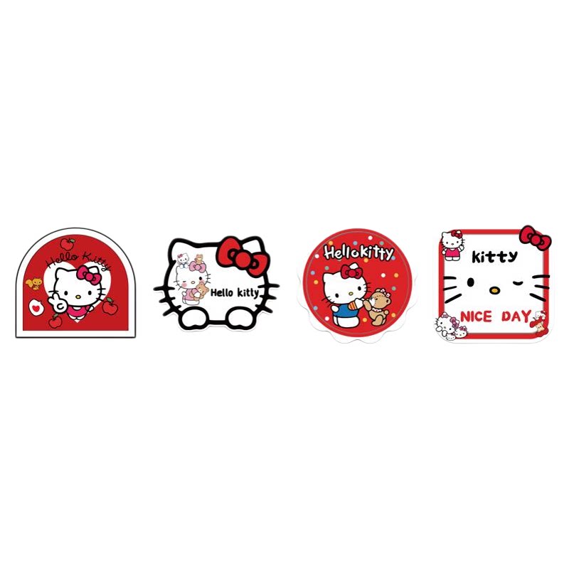 hellokitty猫生日布置儿童房间墙面装饰门挂牌女孩卧室公主全套贴