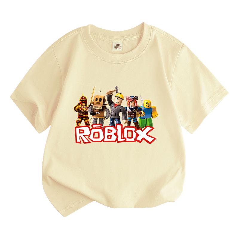 夏天新品纯棉Roblox卡通