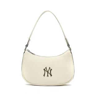 2024新款韩国MLB包包老花满标腋下包百搭手提包男女饺子包时尚潮