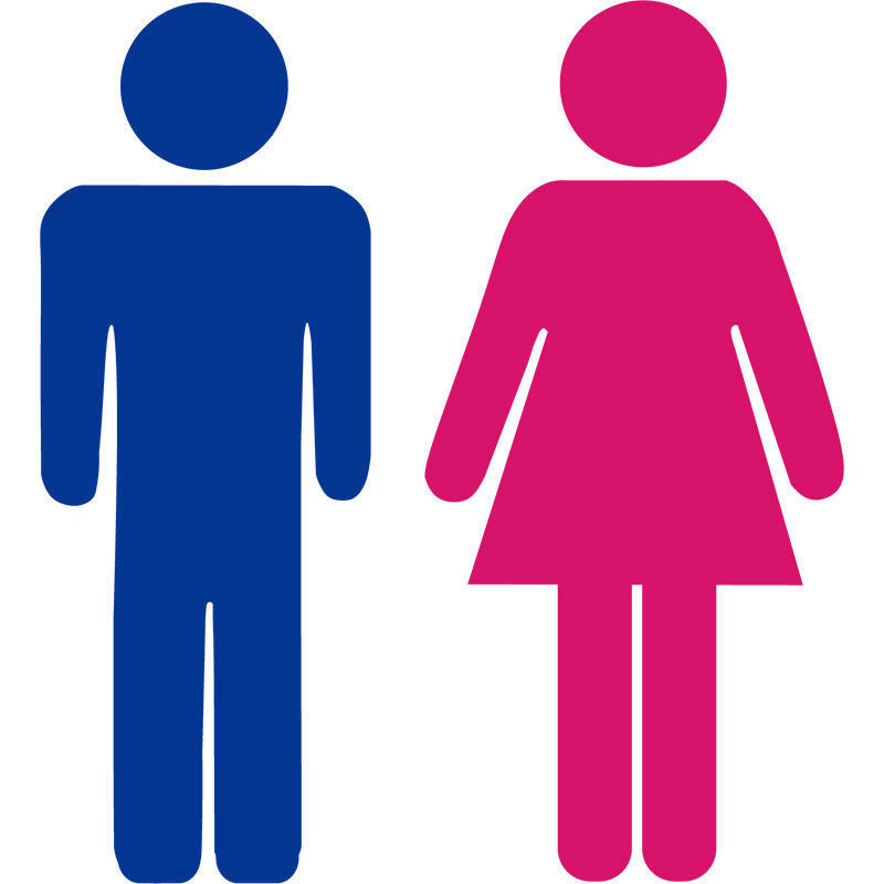 男女洗手卫生间公共厕所指示导向标识牌淋浴墙贴纸画亚克力3d立体