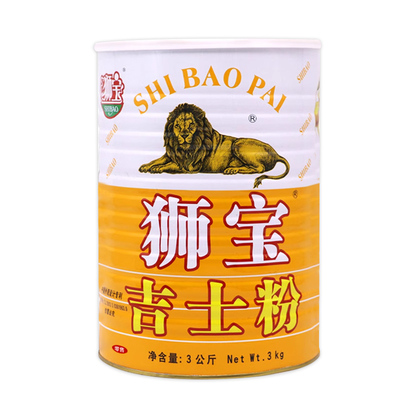 狮宝牌吉士粉商用整箱蛋糕蛋挞布丁甜品油炸卡士达粉DIY烘焙原料