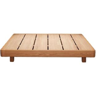 榻榻米床架实木床1米5排骨架床无床头家用1米5的床小户型省空间床