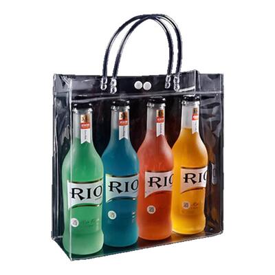 透明手提袋pvc塑料打包袋礼品袋