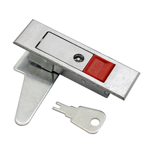 海坦AB509配电箱配电柜弹跳平面锁 MS603红白珠消防电箱锁机柜锁