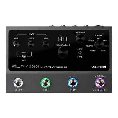 Valeton顽声VLP-200电吉他录音loop多轨乐句采样循环效果器VLP400