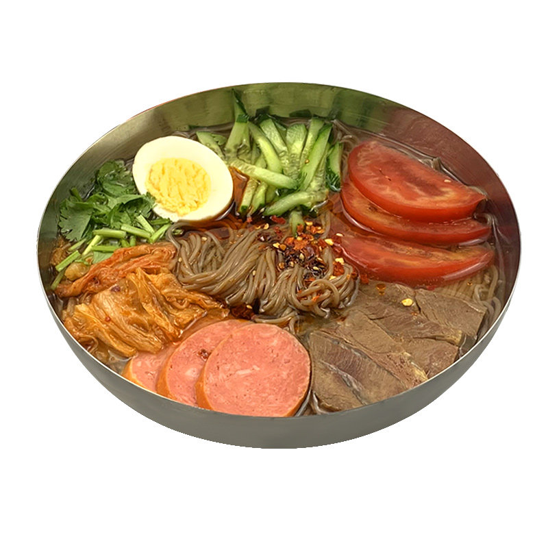 10袋装荞麦冷面330g正宗东北大妈延边朝鲜韩式速食烤冷面凉面包邮